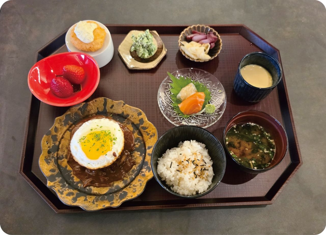 함박스테이크 정식